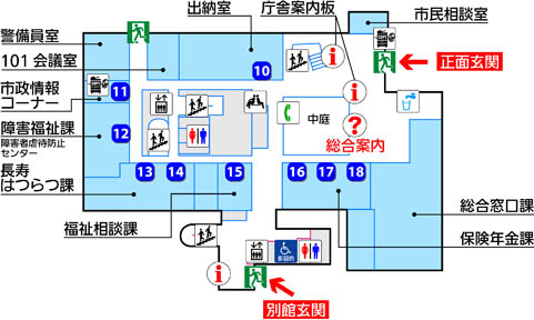 １階平面図