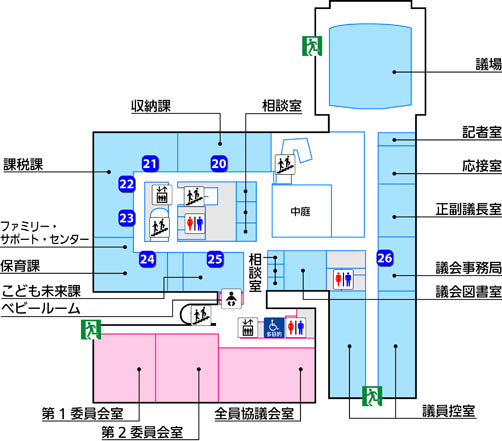 ２階平面図