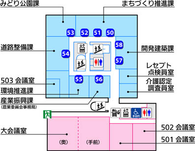 ５階平面図