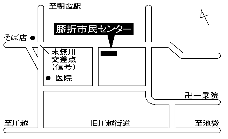 第２２投票所（膝折市民センター）