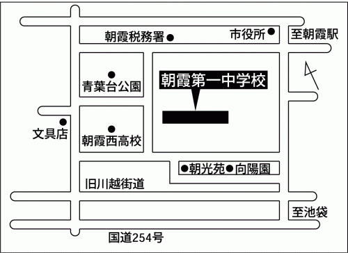 第７投票所（第一中学校）