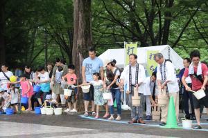 東京２０２０大会１年前イベントの様子