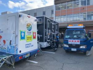 トイレタンクへ給水