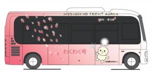 わくわく号膝折溝沼線車体