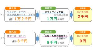補助額例1、2
