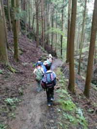 山下り中の様子