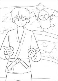 ぬりえ原画(1)