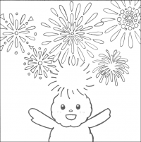 ぬりえ原画