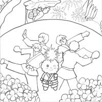ぬりえ原画