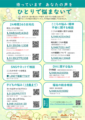 相談先ポスター