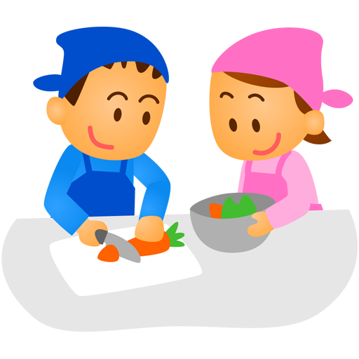 2に食事　料理