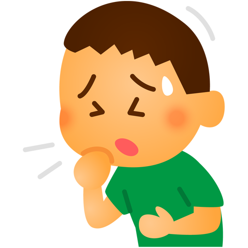 禁煙　咳こども