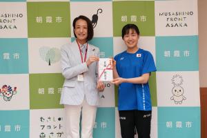 鎌田真衣選手