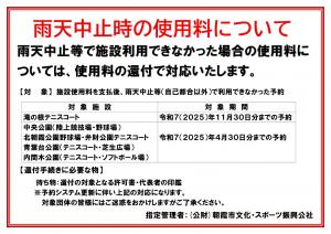 還付対応について