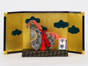 折り紙画像（午年）