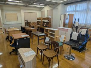 リサイクル家具展示2F②