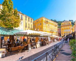 ニースの市場の写真