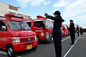 機器器具点検の様子の写真です