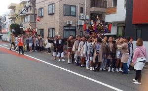 夏祭り　大人神輿巡行