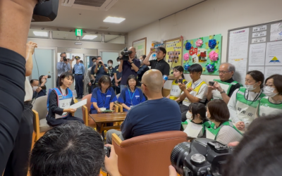 訪問対応の様子