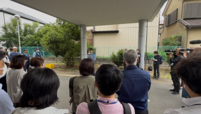 警察講評の様子