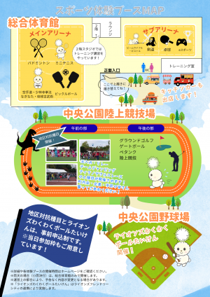 あさかスポーツフェスティバル裏