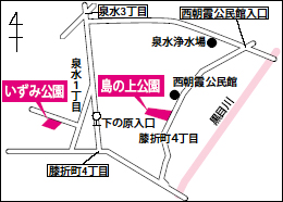 島の上公園の案内図