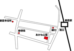 あかね公園の案内図