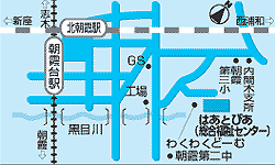 総合福祉センター（はあとぴあ）案内図